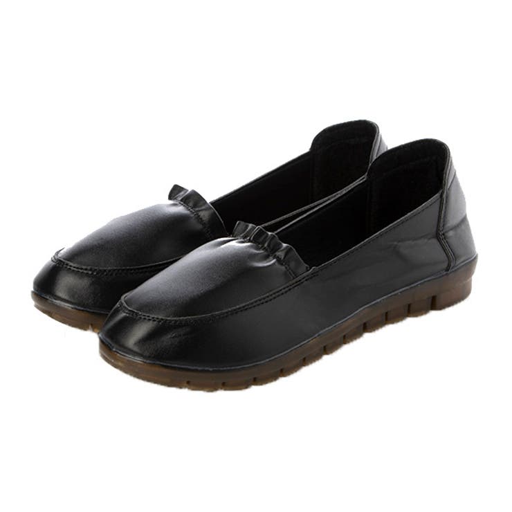 ブラック | ローファー パンプス フラット | STYLEBLOCK