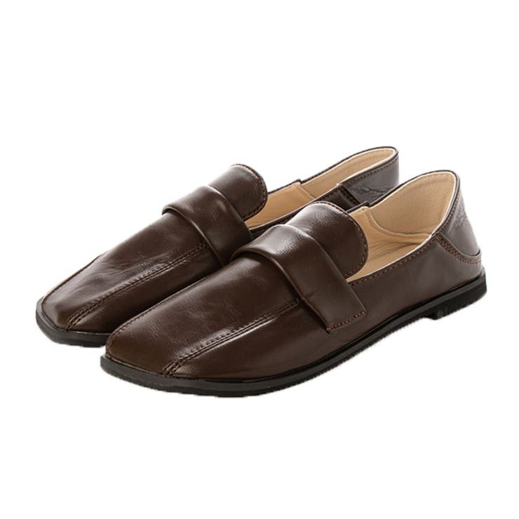 ブラウン | パンプス ローファー フラット | STYLEBLOCK