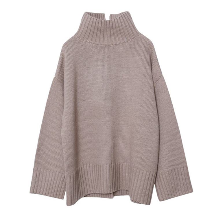 ベージュ | ニット セーター タートルネック | STYLEBLOCK