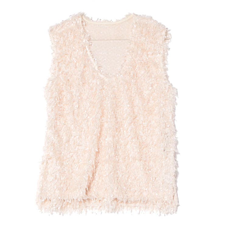 アイボリー | ベスト ジレ フェザーヤーン | STYLEBLOCK