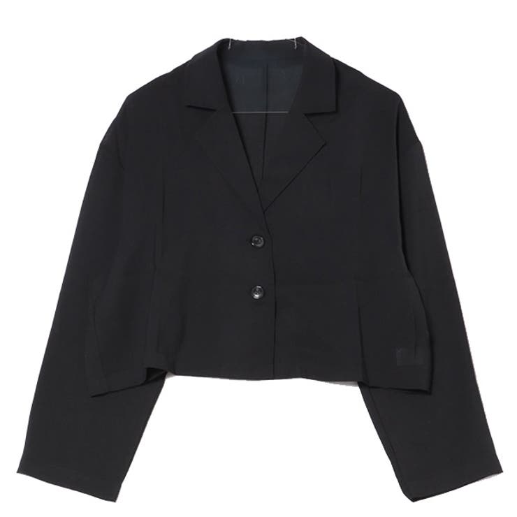 ブラック | ジャケット テーラードジャケット ショート丈 | STYLEBLOCK