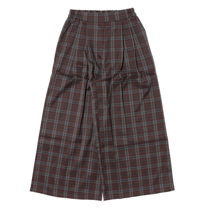 ブラウン | ワイドパンツ ロングパンツ ウエストゴム | STYLEBLOCK