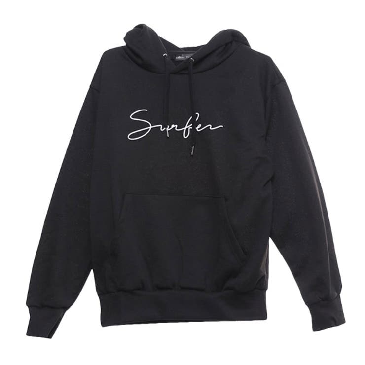 ブラック | パーカー プルパーカー プルオーバーパーカー | Style Block MEN