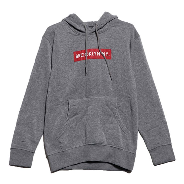 杢グレー | パーカー プルパーカー 裏起毛 | Style Block MEN