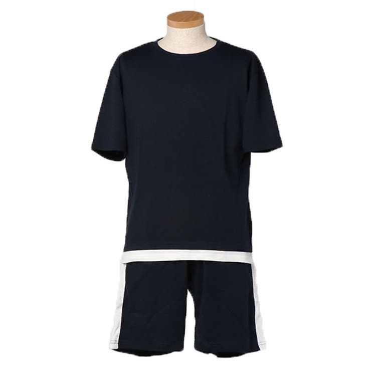 familiar ネイビー Tシャツ ショートパンツ セット familiar ネイビー Tシャツ ショートパンツ セット