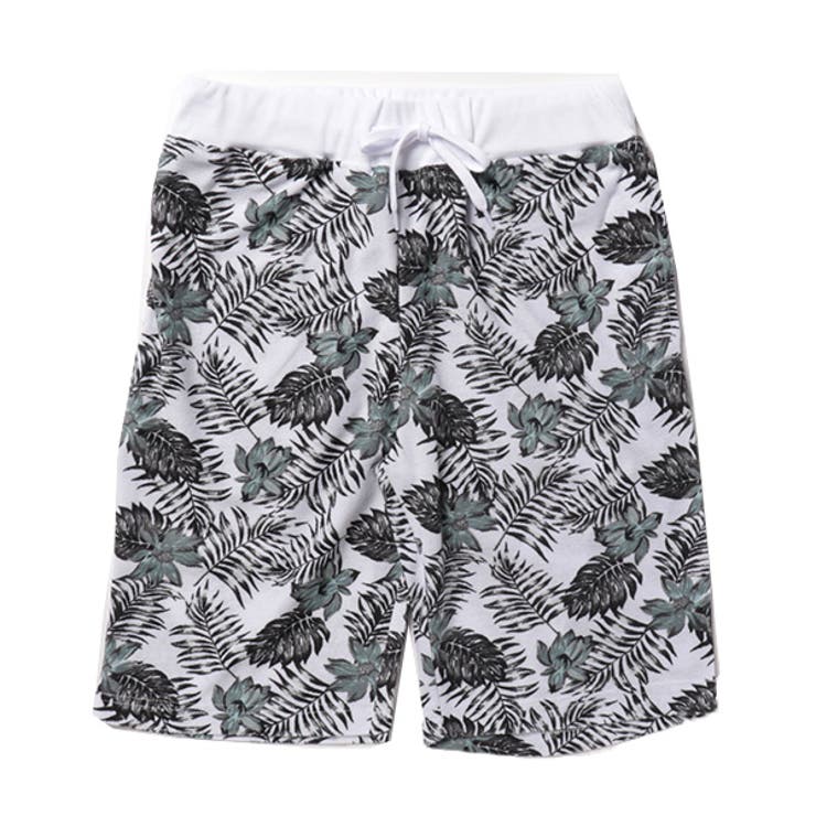 ホワイト | ハーフパンツ ショートパンツ スウェット | Style Block MEN