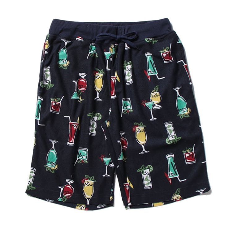 ネイビー | ハーフパンツ ショートパンツ スウェット | Style Block MEN