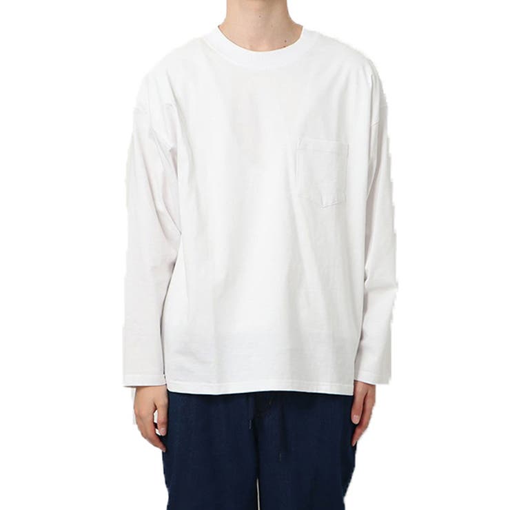 無地ホワイト | Tシャツ カットソー ロンT | Style Block MEN