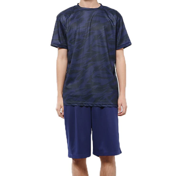 Gネイビー | セットアップ Tシャツ ハーフパンツ | Style Block MEN