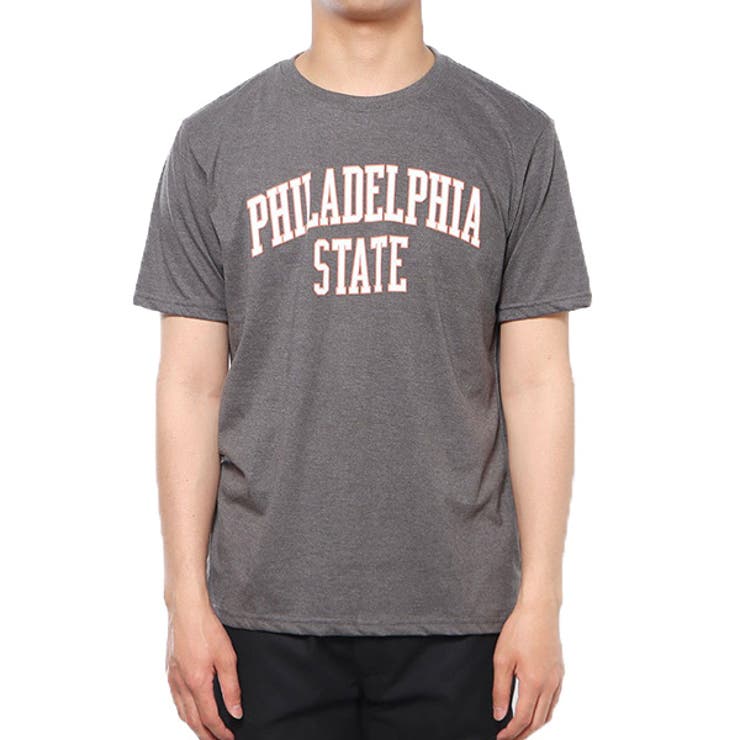 F杢チャコール | Tシャツ カットソー クルーネック | Style Block MEN