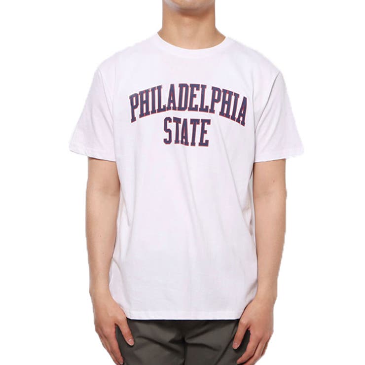 Fホワイト | Tシャツ カットソー クルーネック | Style Block MEN