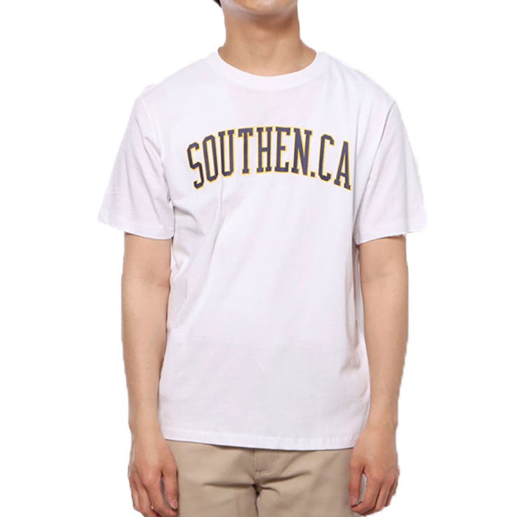 Eホワイト | Tシャツ カットソー クルーネック | Style Block MEN