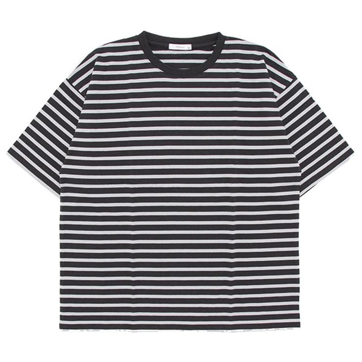 Tシャツ カットソー ボーダー[品番：XV000018449]｜Style Block