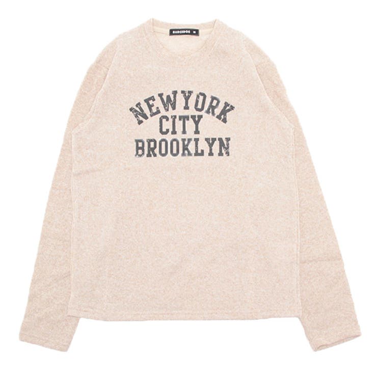 MIXベージュ | Tシャツ ロンT ロゴ | Style Block MEN