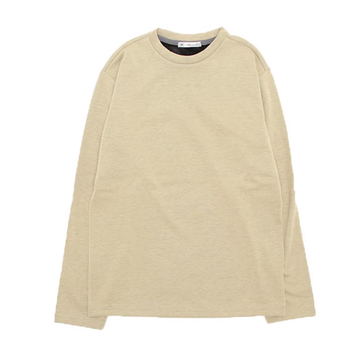 ベージュ | ロンT Tシャツ カットソー | Style Block MEN