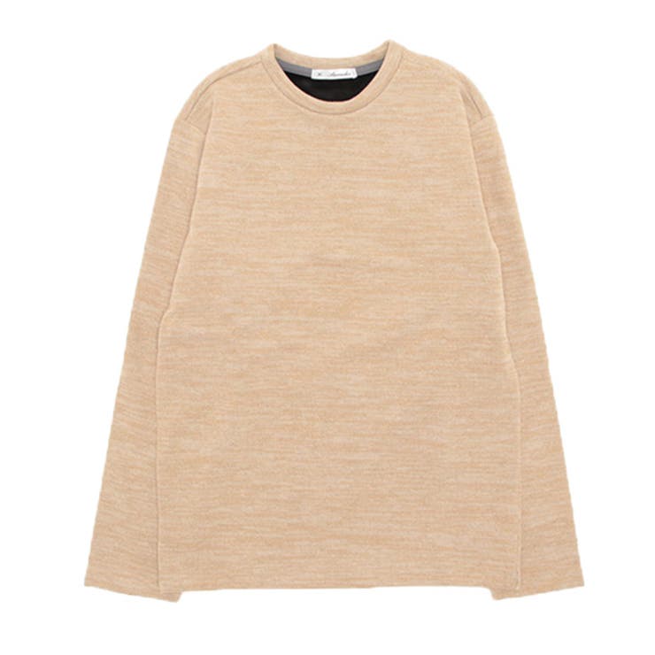 MIXベージュ | ニット セーター ロンT | Style Block MEN