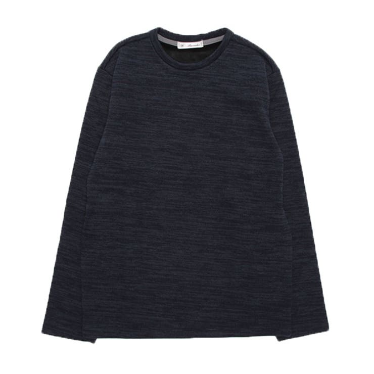 MIXネイビー | ニット セーター ロンT | Style Block MEN