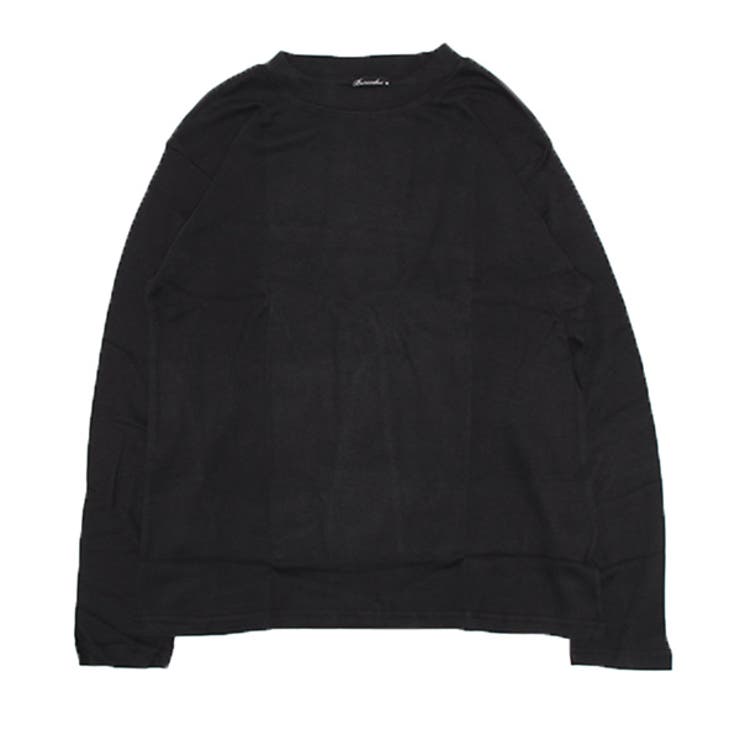 ブラック | Tシャツ カットソー ロンT | Style Block MEN