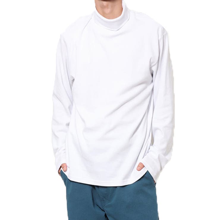 ホワイト | Tシャツ ロンT カットソー | Style Block MEN