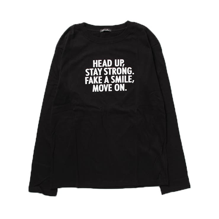 HEADUPブラック | Tシャツ カットソー ロンT | Style Block MEN