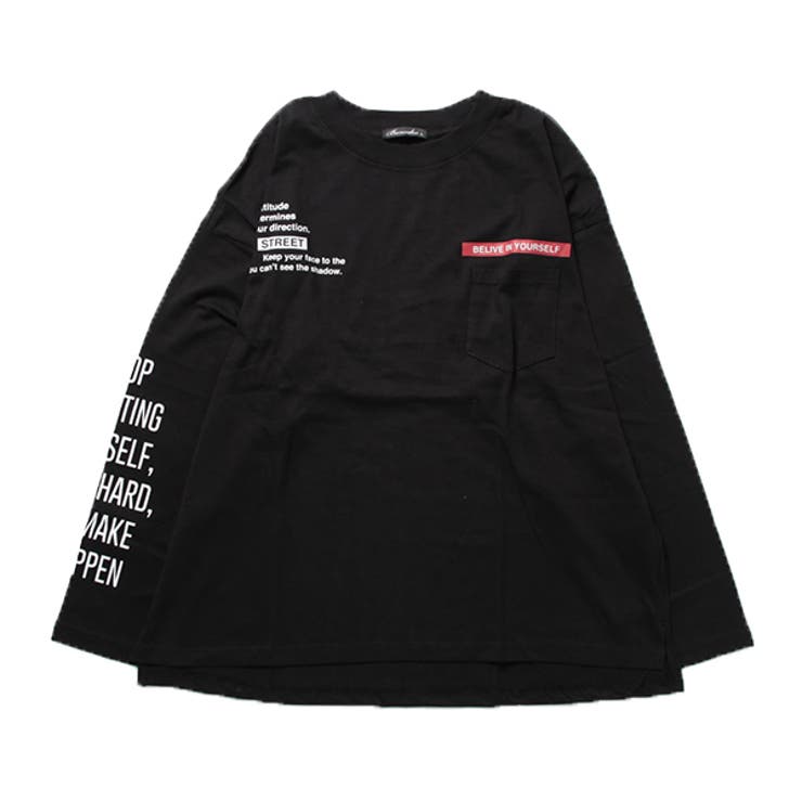 BELIEVEブラック | Tシャツ カットソー ロンT | Style Block MEN