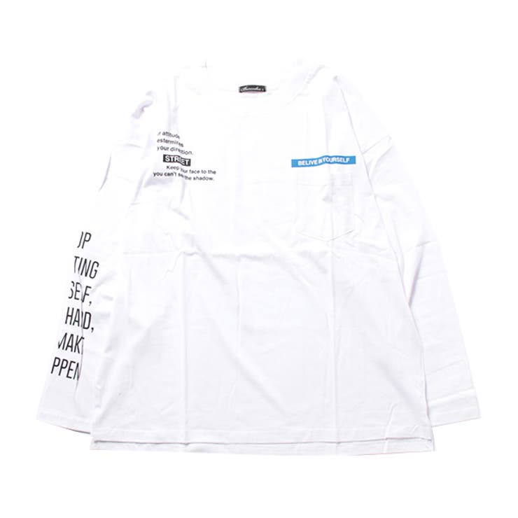 BELIEVEホワイト | Tシャツ カットソー ロンT | Style Block MEN