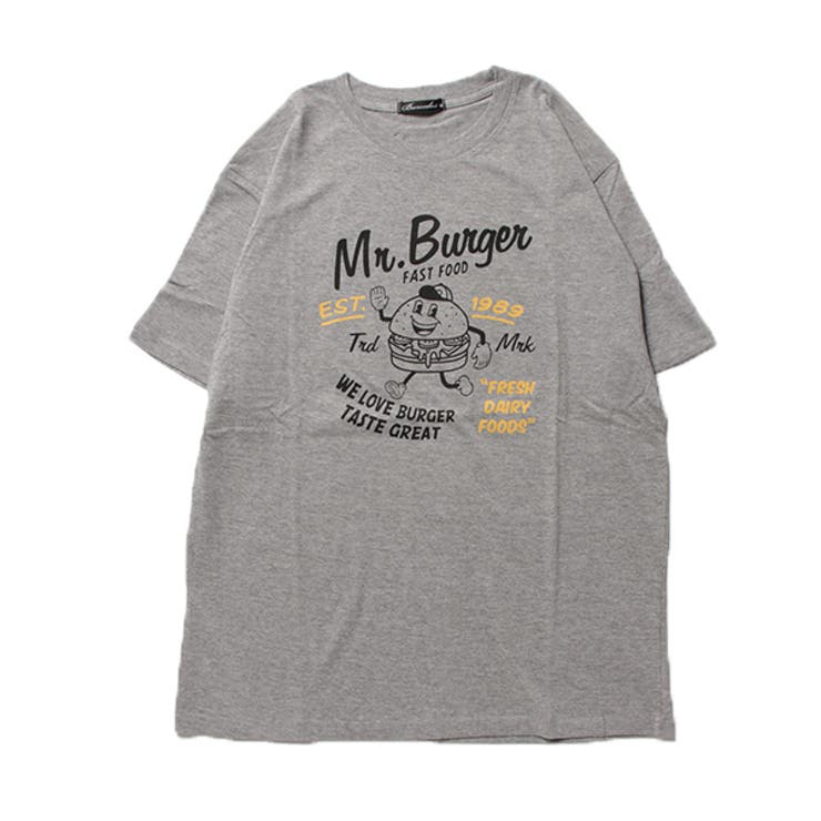 杢グレー | Tシャツ カットソー 半袖 | Style Block MEN