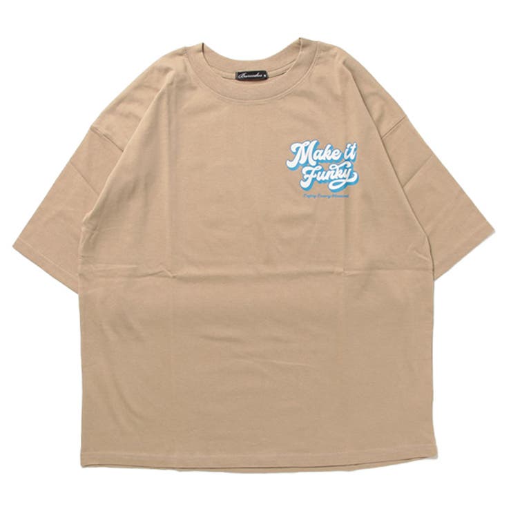 ベージュ | Tシャツ カットソー ビッグ | Style Block MEN