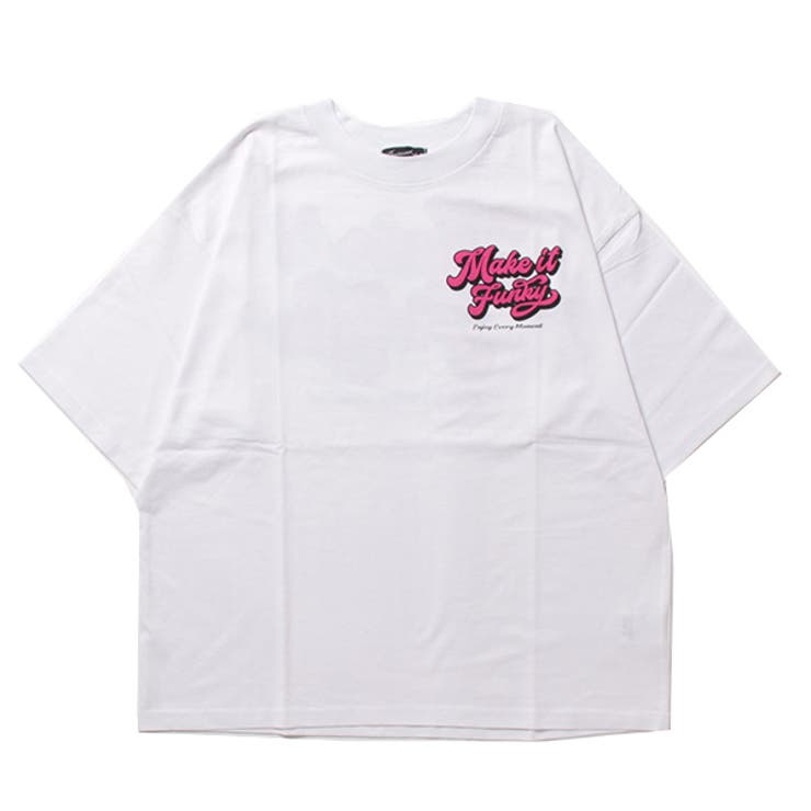 ホワイト | Tシャツ カットソー ビッグ | Style Block MEN
