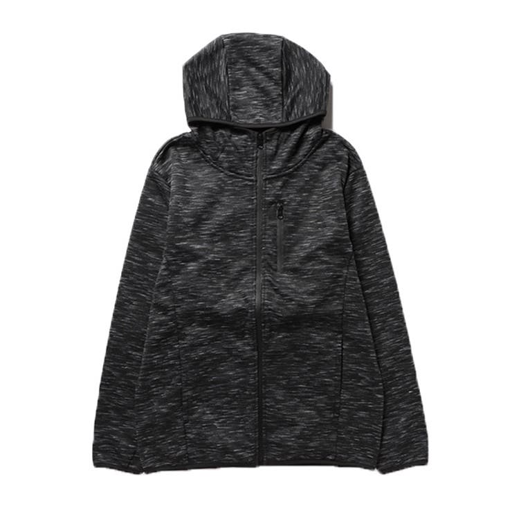 MIXチャコール | パーカー ジップアップ スウェット | Style Block MEN