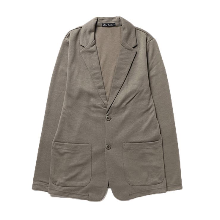 グレーベージュ | テーラードジャケット ジャケット スウェット | Style Block MEN