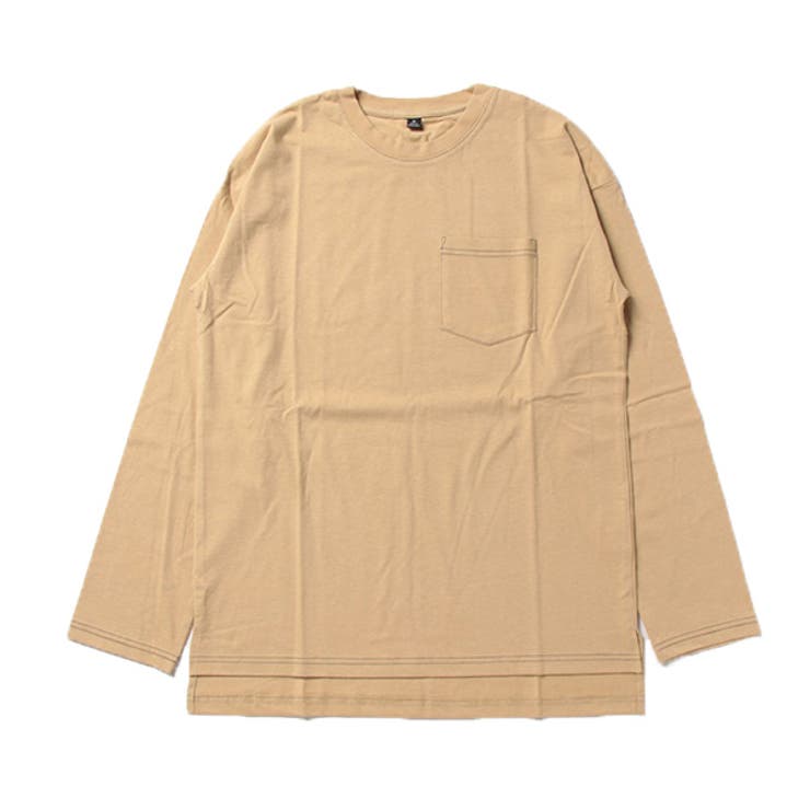 ベージュ | Tシャツ カットソー ロンT | Style Block MEN