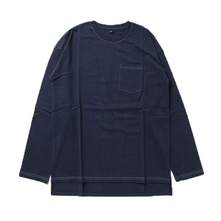 ネイビー | Tシャツ カットソー ロンT | Style Block MEN