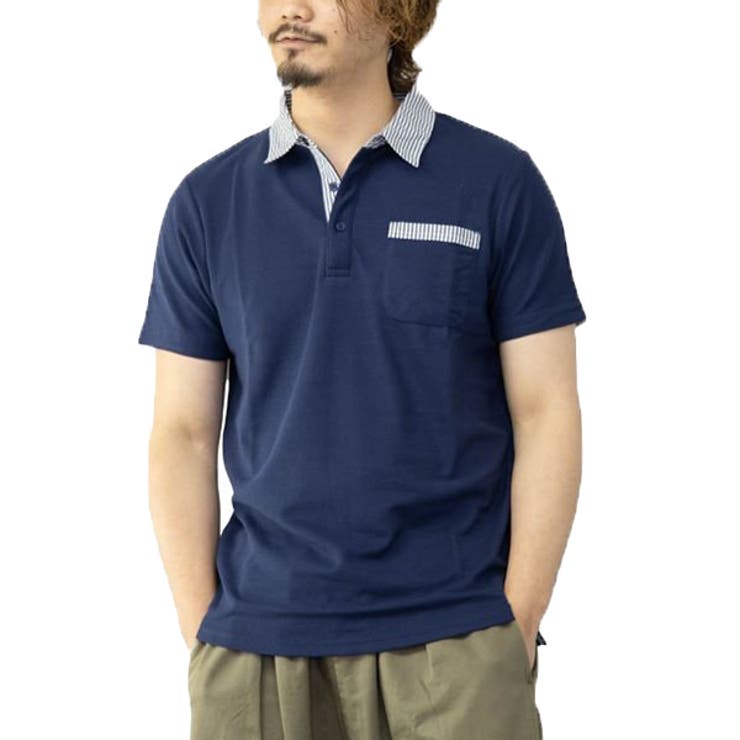 ポロシャツ カットソー クレリック襟 品番 Xv Style Block Men スタイルブロックメン のメンズ ファッション通販 Shoplist ショップリスト