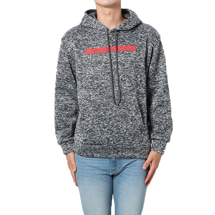 Theonlyway杢チャコール | パーカー プルパーカー ニットフリース | Style Block MEN