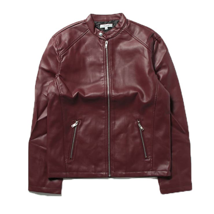 ワイン | ライダースジャケット レザージャケット 革ジャン | Style Block MEN
