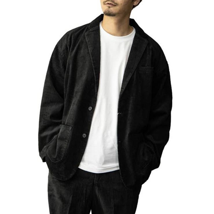 ブラック | ジャケット テーラードジャケット コーデュロイ | Style Block MEN