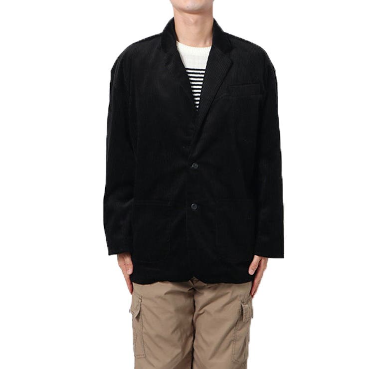 ブラック | テーラードジャケット ジャケット コーデュロイ | Style Block MEN
