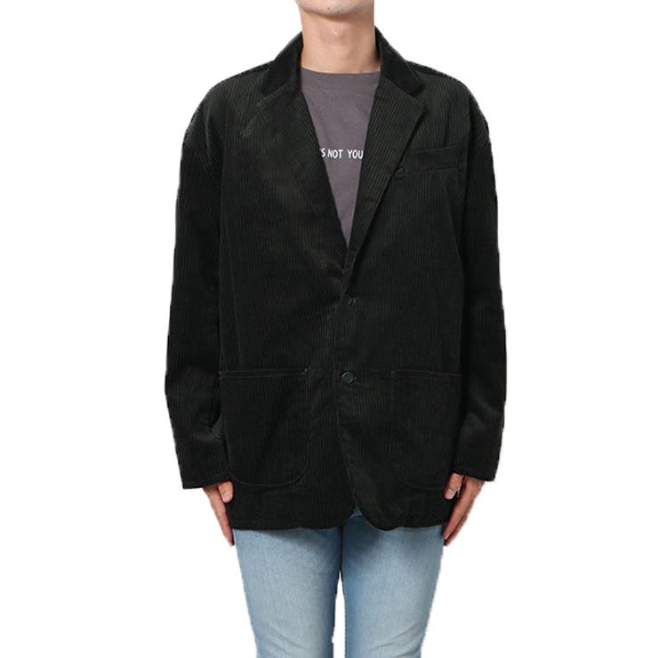 カーキ | テーラードジャケット ジャケット コーデュロイ | Style Block MEN