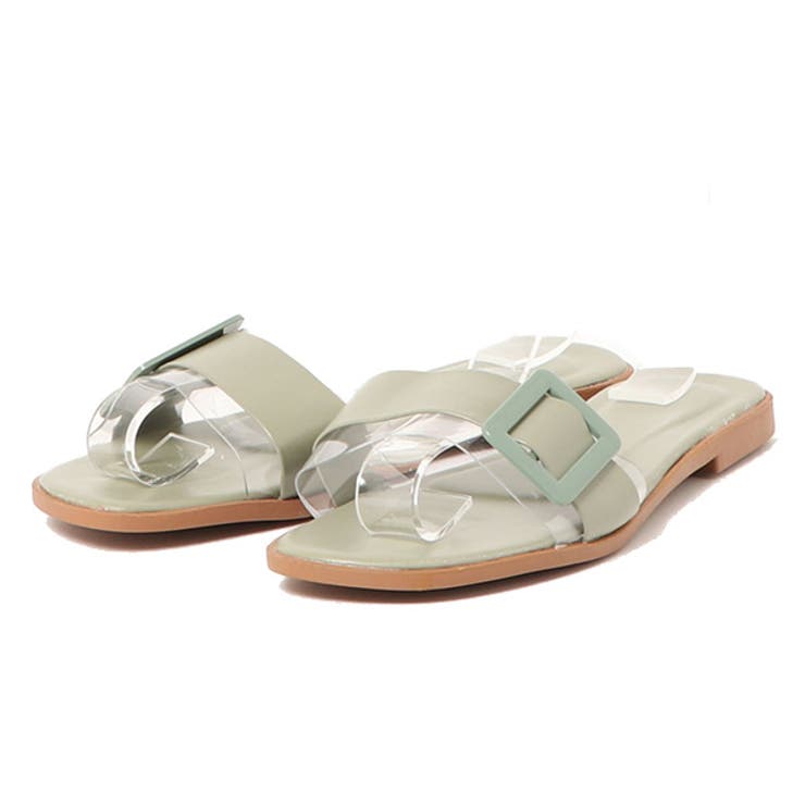 グリーン | サンダル フラットサンダル ぺたんこ | STYLEBLOCK