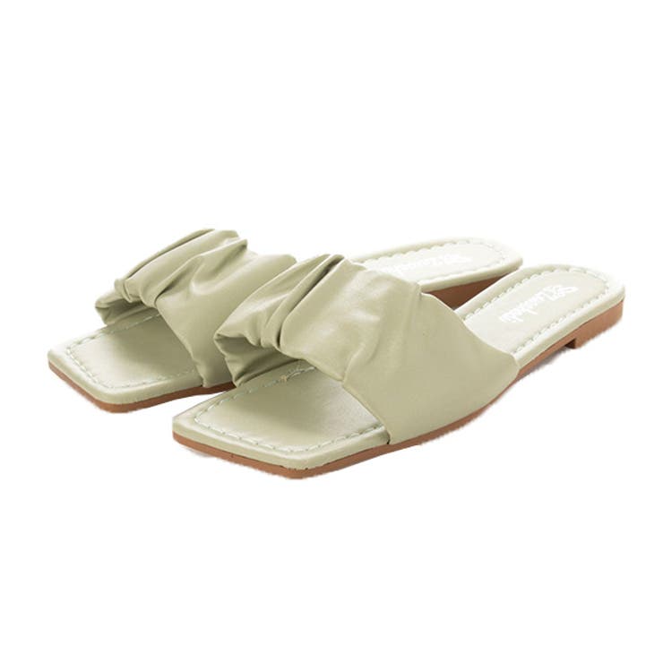 グリーン | サンダル フラットサンダル ローヒール | STYLEBLOCK