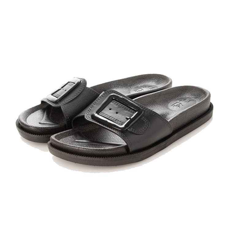 ブラック | サンダル コンフォートサンダル バックル | STYLEBLOCK