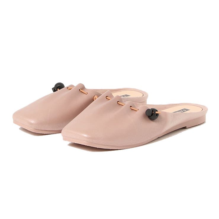 ピンク | ミュール フラットサンダル ぺたんこ | STYLEBLOCK