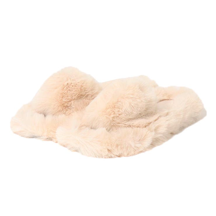 ホワイト | サンダル ファーサンダル スリッパサンダル | STYLEBLOCK