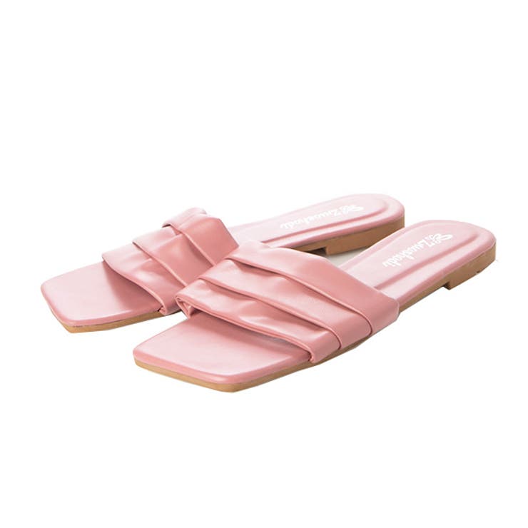 レッド | サンダル フラット ぺたんこ | STYLEBLOCK