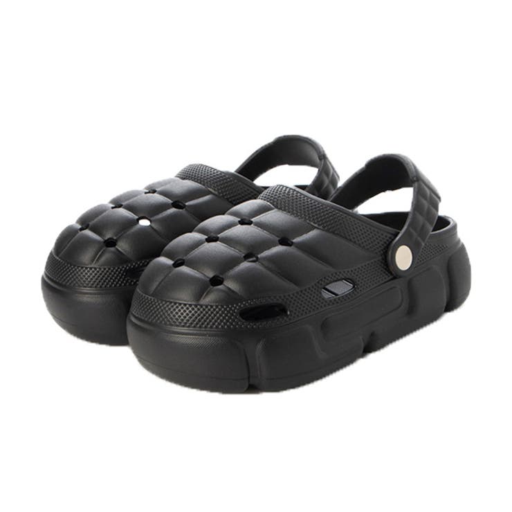 ブラック | サンダル クロッグサンダル 厚底 | STYLEBLOCK