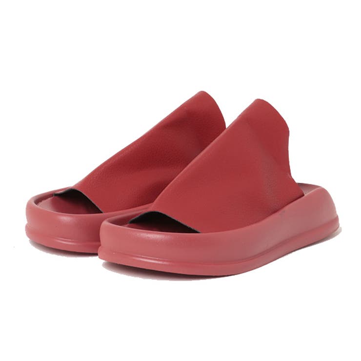 レッド | サンダル 厚底 歩きやすい | STYLEBLOCK