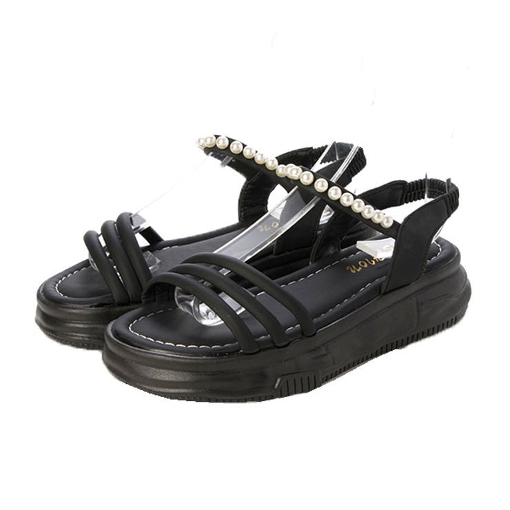 ブラック | サンダル ストラップサンダル 厚底 | STYLEBLOCK