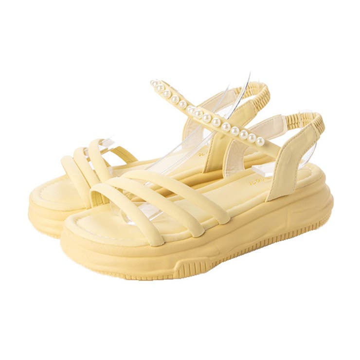 イエロー | サンダル ストラップサンダル 厚底 | STYLEBLOCK