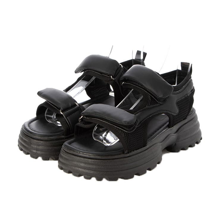 ブラック | サンダル スポーツサンダル 厚底 | STYLEBLOCK